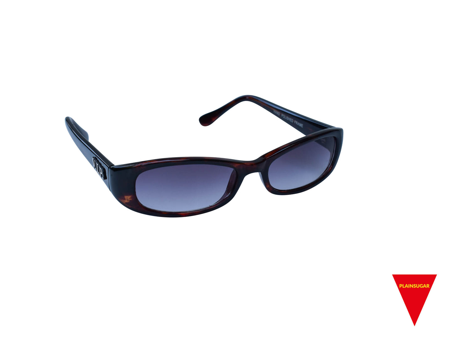 90's Cat Eye Sunglasses, Tortoise Thin Style Thick Plastic Frame, Optical Quality Metal Reinforced Glasses, Original Unworn Vintage