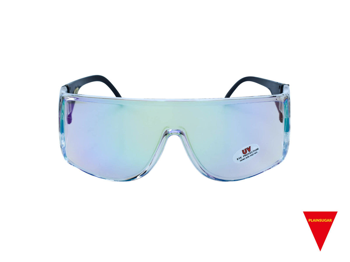 Oversized Sunglasses with UV Protection, Plastic Frame Large Square Sunglasses: UV Protection, Plastic Frame - Etsy main image 2
