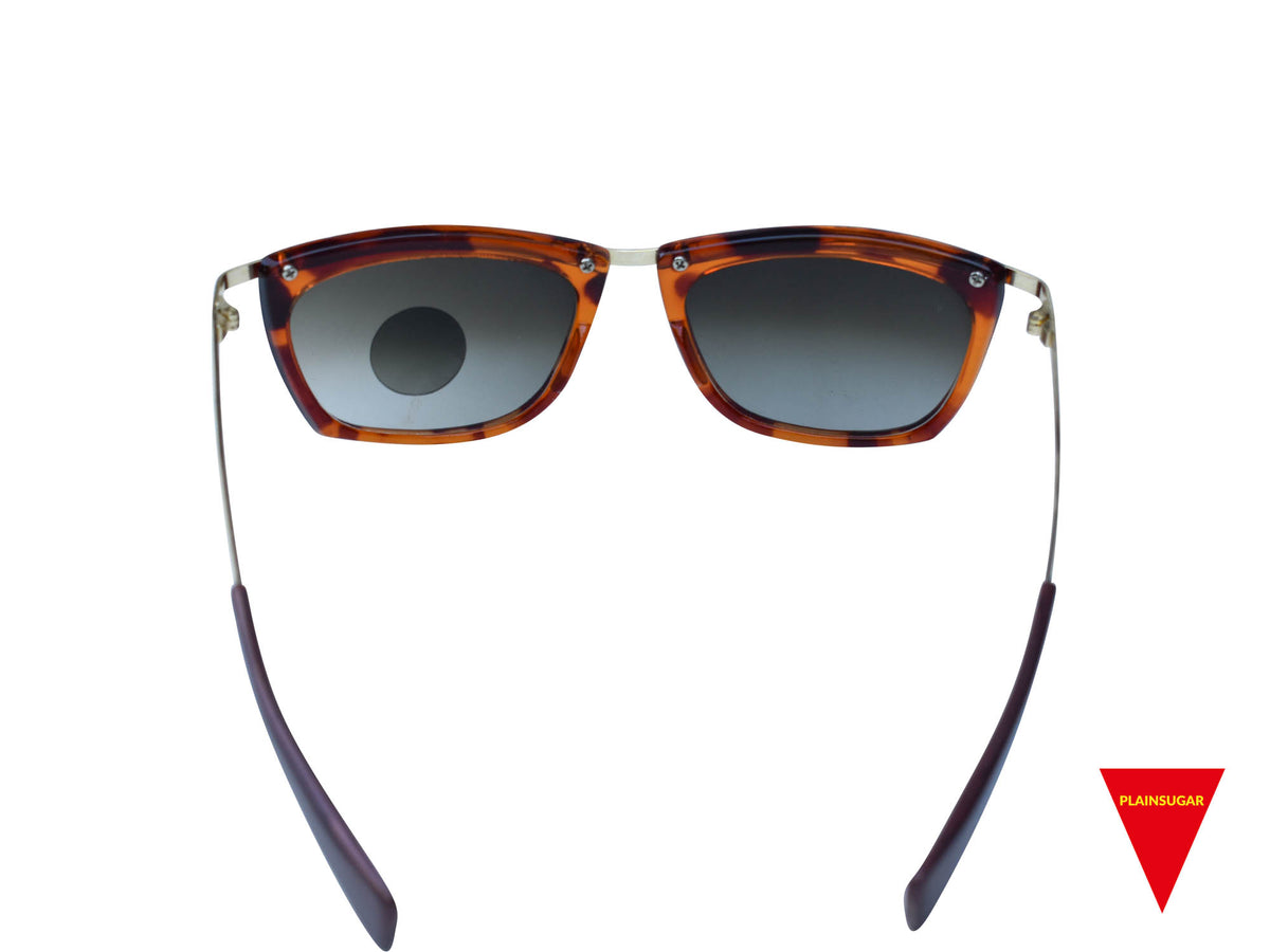 Simon Chang for Renaissance 1980’s Vintage Tortoise Sunglasses Sisley - 170 23 Vintage 80s Sunglasses – Ed & Sarna Vintage  main image 3